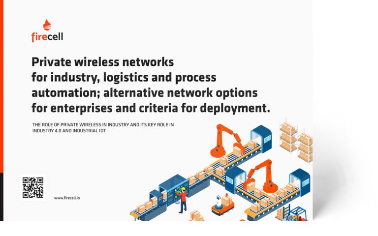 The role of private wireless in industry and its key role in industry 4.0 and industrial IoT