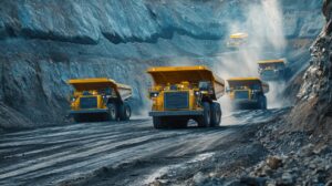 Autonomous haul trucks, exploration drones, underground scout bots